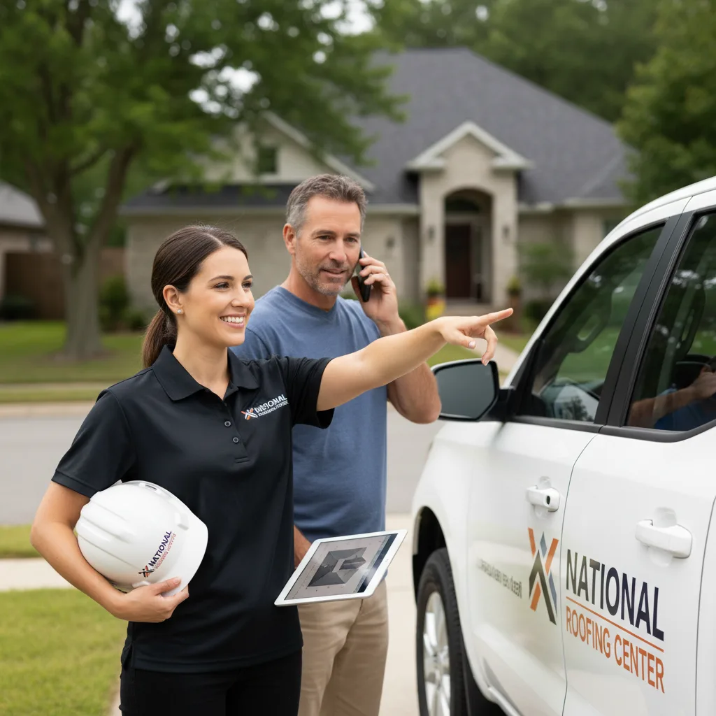 National Roofing Center customer support in Huntington